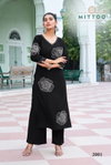 Ramyaa By Mittoo Heavy Rayon Wholesale Kurti With Bottom Suppliers In Mumbai
